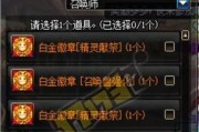 《DNF最强大作战全职业白金徽章选择攻略》（打造最强角色）