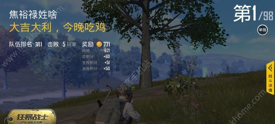 绝地求生刺激战场（掌握技巧）