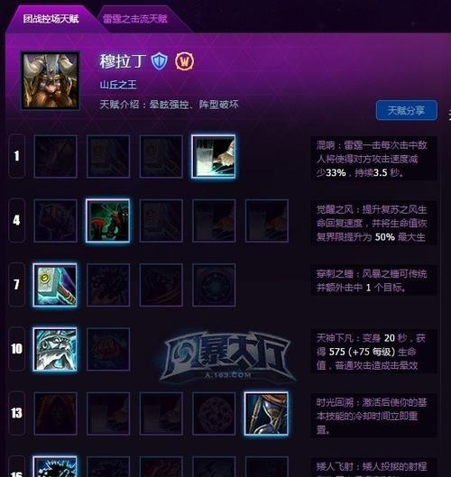 《风暴英雄》游戏伊利丹天赋加点攻略（打造无敌的恶魔猎手）