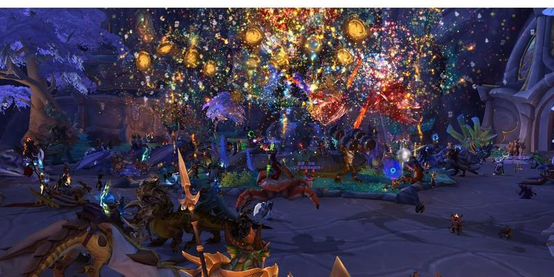 魔兽世界春节烟花如何点燃？