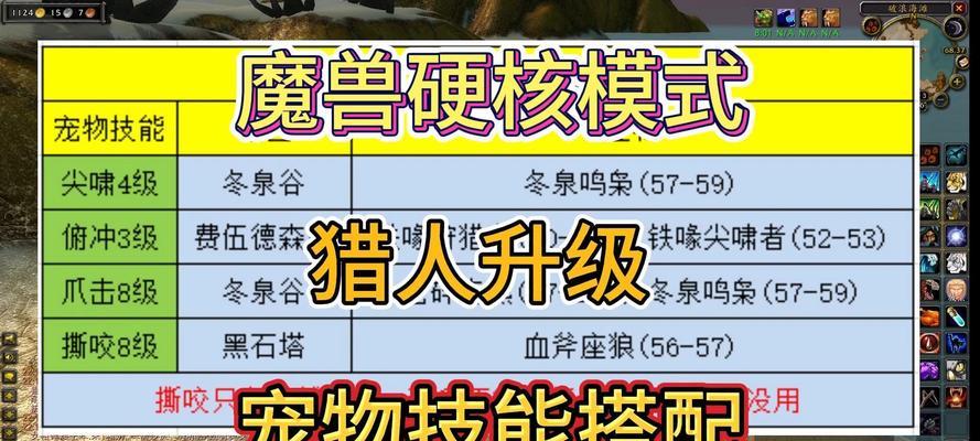魔兽模式下如何养成宠物？有哪些方法？