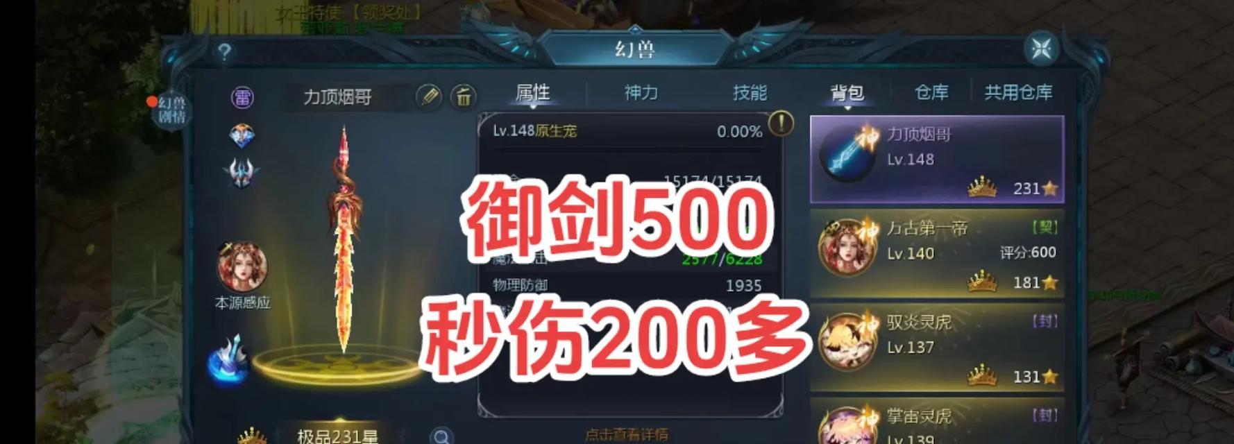 五龙御剑师在魔域中技能搭配方法是什么？